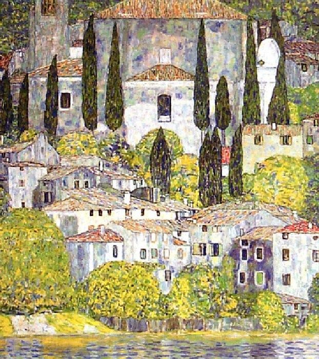 Gustav Klimt Chiesa a Cassone Sul Garda